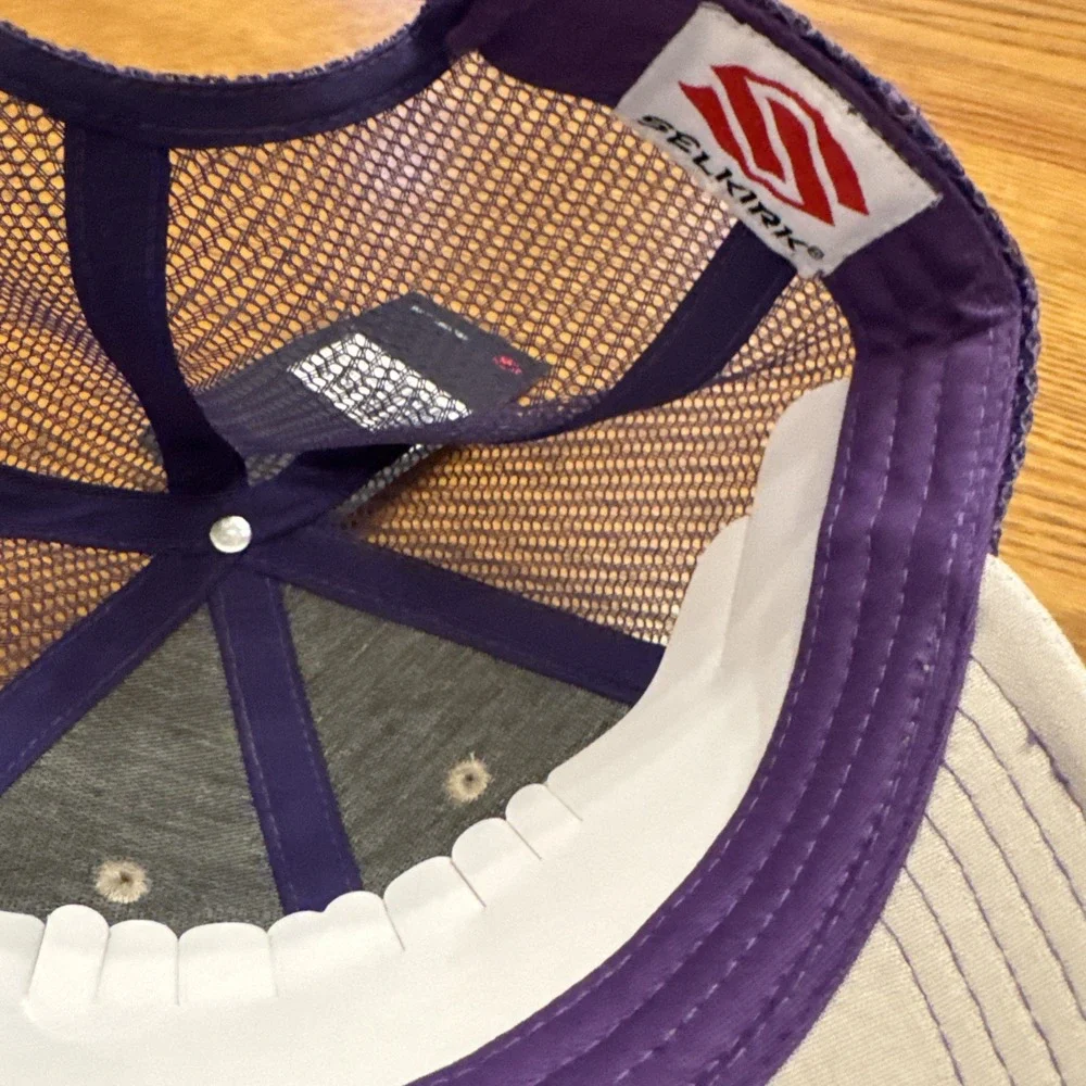NWT Selkirk Pickleball AMPED Trucker‎ Hat Purple Adjustable NEW